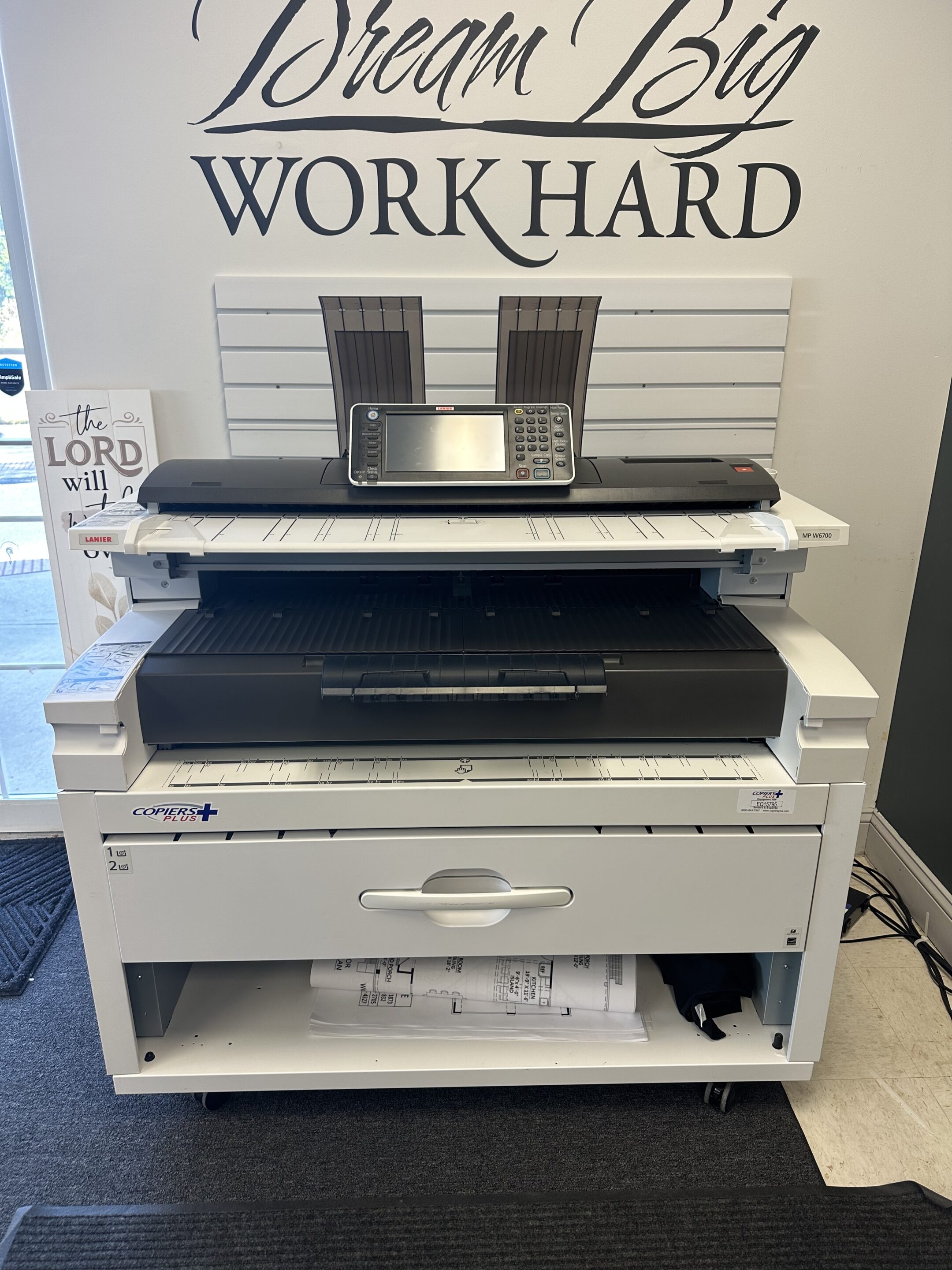 Wide Format Printing at the Business Center 